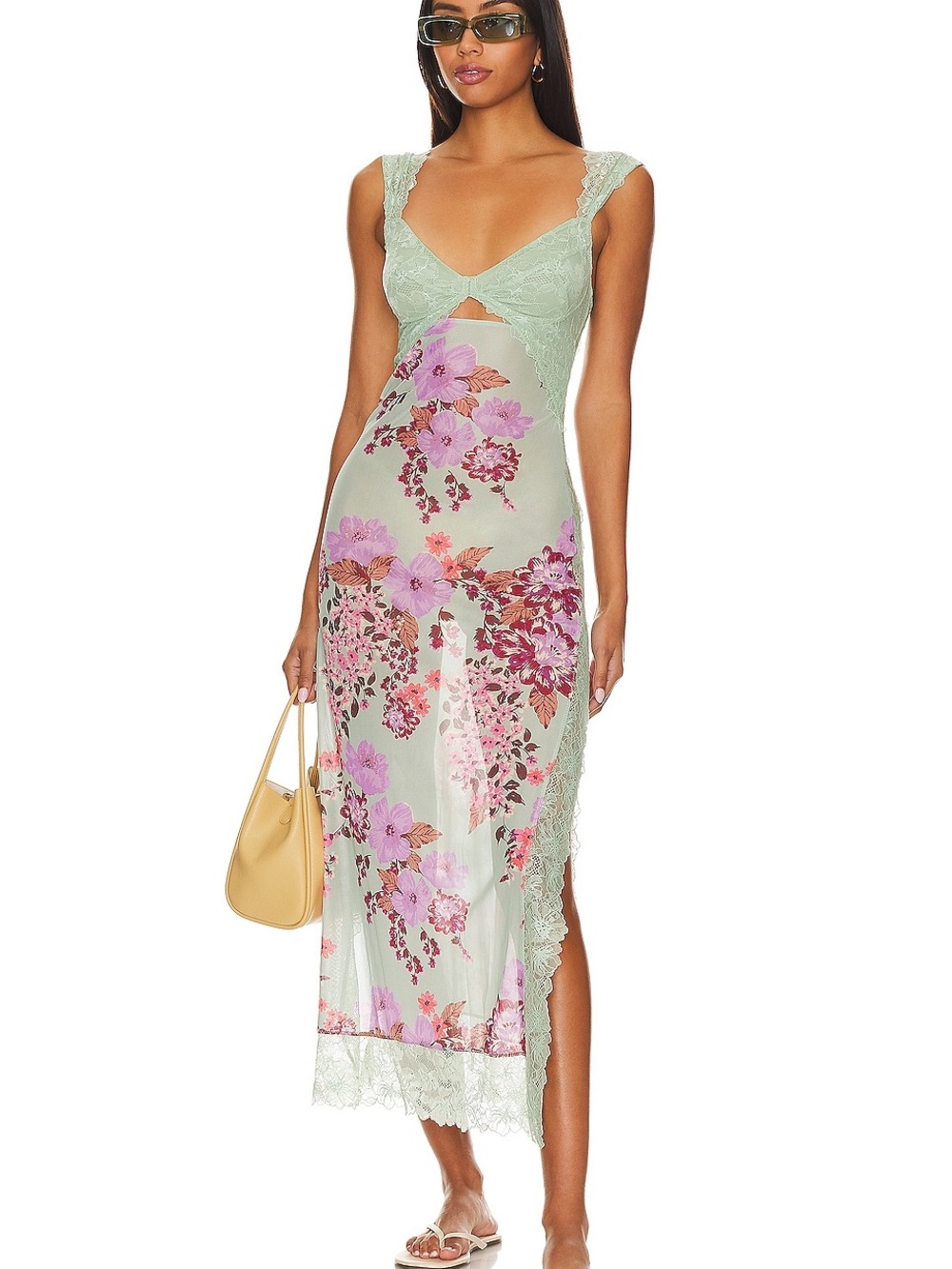 Free People Sage Suddenly Fine Maxi Slip